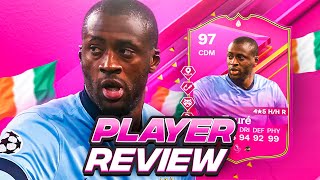 4⭐5⭐ 97 FUTTIES HEROES TOURE SBC PLAYER REVIEW  FC 24 Ultimate Team [upl. by Maurilla]