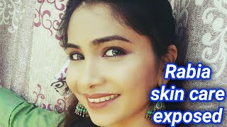 Rabia skin care exposed  omg 🔥🔥 [upl. by Urbannai]