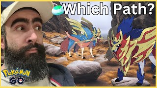 Sword or Shield Path Pokémon GO Legendary Heros Event [upl. by Ramunni487]