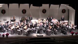 quotA Rhapsody of Christmas Carolsquot by Claude T Smith performed by Wachusett Wind Ensemble Dec2013 [upl. by Kristo424]