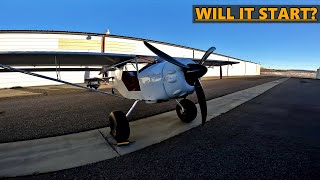 Kitfox first flight after sitting in a hangar for 25 Years [upl. by Glendon]