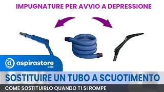 Sostituire il tubo flessibile aspirapolvere con comando a scuotimento a depressione senza fili [upl. by Pirzada828]