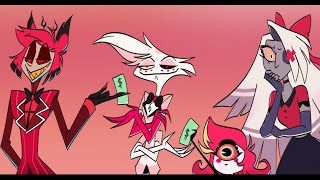 Angel Wins the HEAVEN BET Hazbin Hotel Comic Dub [upl. by Reaht]