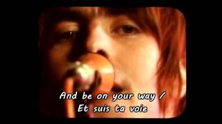 Oasis  Stop Crying Your Heart Out Lyrics EnglishFrench [upl. by Randene]