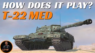 T22 Med  How does it play  WoT Blitz [upl. by Ahsyt]