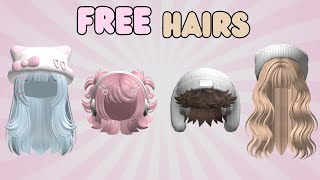 GET 4 FREE HAIRS IN ROBLOX [upl. by Hafler]