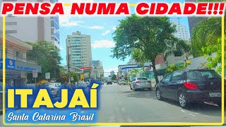 CIDADE ITAJAÍ SC CONHECENDO CENTRO Pensa numa cidade top 😎 [upl. by Justino]