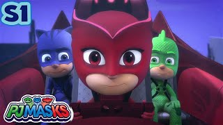 PJ Masks Season 1  Catboy and Gekkos Robot Rampage  Double Episode  Cartoon for kids [upl. by Ruon]