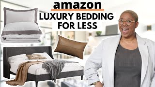 AMAZON Designer Bedding on a Budget TOP LUXURY PICKS [upl. by Demeter]