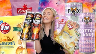 TESTAR NYHETER Nya Pringles OLW Estrella Fox mm [upl. by Akeimahs]