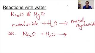 Acid Base Properties of Period 3 Oxides [upl. by Nabala]