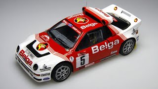 Building the 124 Reji Model 1986 Ford RS200 [upl. by Sardse946]