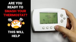 How to Program a Honeywell Thermostat [upl. by Talley]