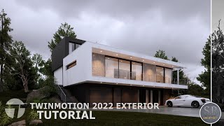 TWINMOTION 2022  Exterior Render  Path Tracing  Tutorial  Step By Step [upl. by Labana51]