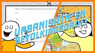 Natuurlijke bevolkingsgroei Migratie en Urbanisatie  Aardrijkskunde Uitleg [upl. by Elem]