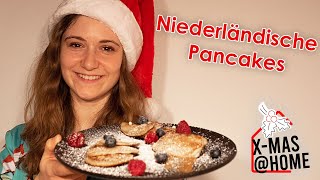 Niederländische Mini Pancakes  Poffertjes XMasHome [upl. by Jehovah]