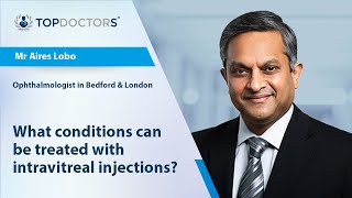 What conditions can be treated with intravitreal injections  Online interview [upl. by Bennion395]