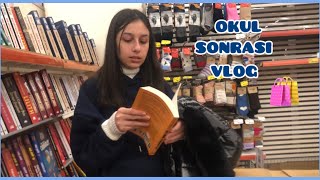 Okul Sonrası Avm Vlog After School Vlog  Alışveriş Merkezinde Bir Gün [upl. by Fadil]