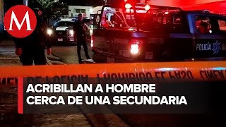 En Tijuana asesinan a balazos a un hombre cerca de una secundaria [upl. by Coleville]