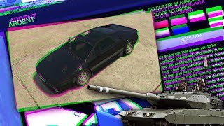 TENK OD AUTA U GTA V  Grand Theft Auto V  Ocelot Ardent  Gunrunning DLC [upl. by Evets]