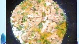 chicken white kadai recipe [upl. by Ainad]