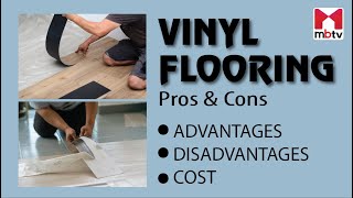 Vinyl Flooring PROS amp CONS Is it the right choice for you Types  Pricing [upl. by Wilma195]