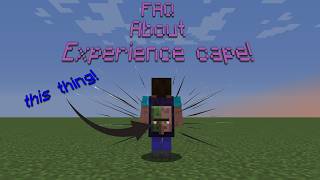 FAQ about the quotexperience capequot Minecon cape [upl. by Gracye]