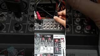 Cara menggunakan mixer audio  How to use mixer audio Xenyx QX1202USB Behringer [upl. by Esila59]