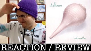 FIRST REACTION to Deftones  Adrenaline Album ReactionReview [upl. by Kiryt]