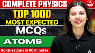 Atoms  Class 12 Physics  Most Important Questions for NEET 2024Tamanna Chaudhary [upl. by Barth]