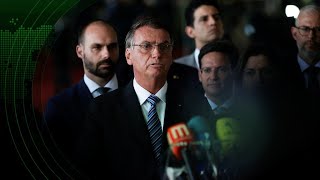 Élections présidentielles au Brésil  Bolsonaro sort de son mutisme [upl. by Quiteris989]