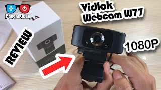 Vidlok Webcam W77 1080P  Review y Experiencia de Uso [upl. by Rosabelle]