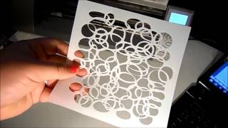 Cutting Stencils with your Cameo [upl. by Sara]