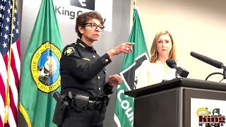 King County Sheriff speaks about legal complaint against City of Burien 31124 [upl. by Radcliffe117]