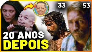 Como está o elenco A PAIXÃO DE CRISTO  20042024 Antes e Depois dos atores [upl. by Allmon]