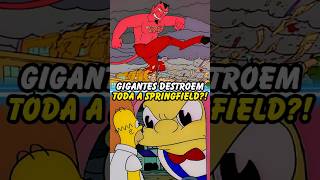 Gigantes destroem toda a Springfield simpsons thesimpsons shorts [upl. by Nirrep]