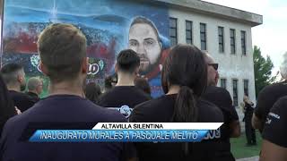 ✅ ALTAVILLA SILENTINA INAUGURATO MURALES A PASQUALE MELITO SUD TV 114 [upl. by Eldwin813]