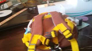 Feeding Tube backpack modification DIY Tutorial [upl. by Malanie]