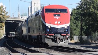 P42 187 Phase VII Livery leads Westbound California Zephyr [upl. by Nolla]