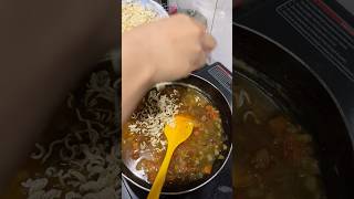 Soupy noodles 🍜 try Maggi and knorr manchow soup 1st time [upl. by Pearson515]