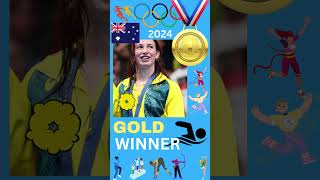 Mollie OCallaghan  Gold Medallists  Swimming  Olympic Games Paris 2024 olympics australia [upl. by Myrta]