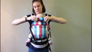 How to Front Carry in a Manduca Baby Carrier [upl. by Chita]