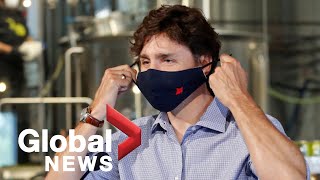 Coronavirus Trudeau addresses Hong Kong WE charity and governments COVID19 response  FULL [upl. by Ricard]