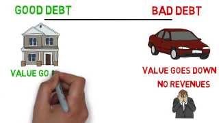 Debts  Good Debt Vs Bad Debt [upl. by Marler986]