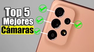 📷Los 5 Mejores CELULARES Con MEJOR CÁMARA BARATOS en 2023🤑 [upl. by Annek]