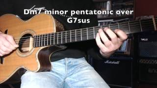 Jazz Guitar  the most important arpeggios on a dominant 7th chord [upl. by Matthews601]