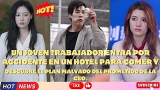 Un joven trabajador entra por accidente en un hotel para comer y descubre el plan malvado del promet [upl. by Telracs]