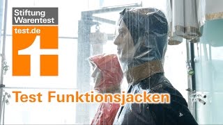 Test Funktionsjacken Viele versagen bei Dauerregen [upl. by Sidoon897]