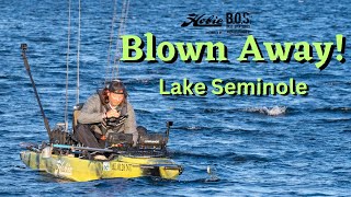 Offshore Grass fishing Lake Seminole Day 2 Hobie BOS [upl. by Noicnecsa]