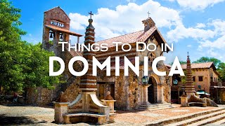 Top 15 Things To Do in Dominica  Dominica Travel Guide [upl. by Ataymik]